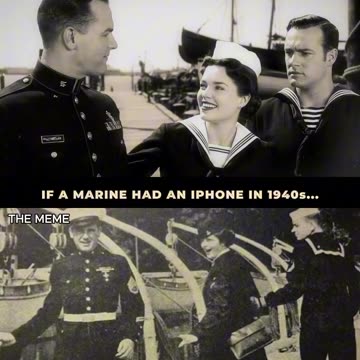 Military - Humor AI USMC If Marines Had Cell Plones In 1940s