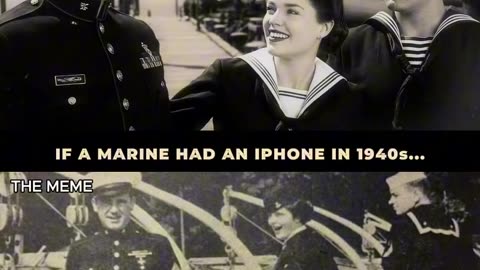 Military - Humor AI USMC If Marines Had Cell Plones In 1940s