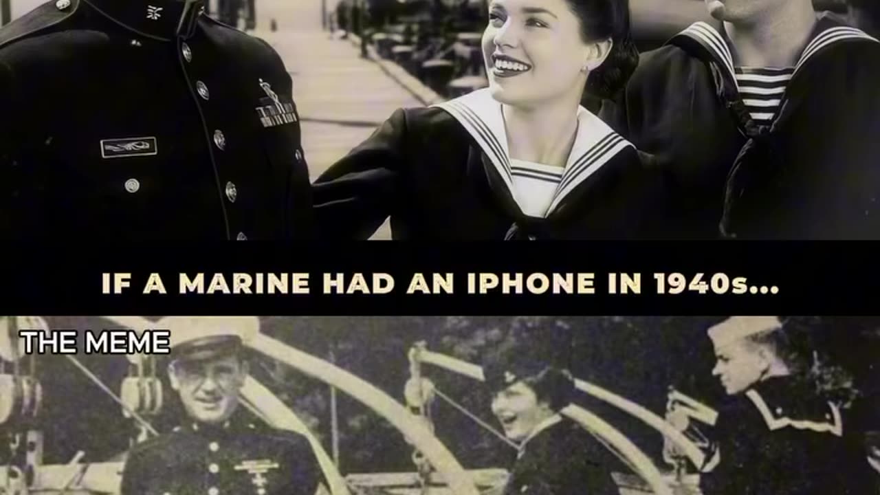 Military - Humor AI USMC If Marines Had Cell Plones In 1940s