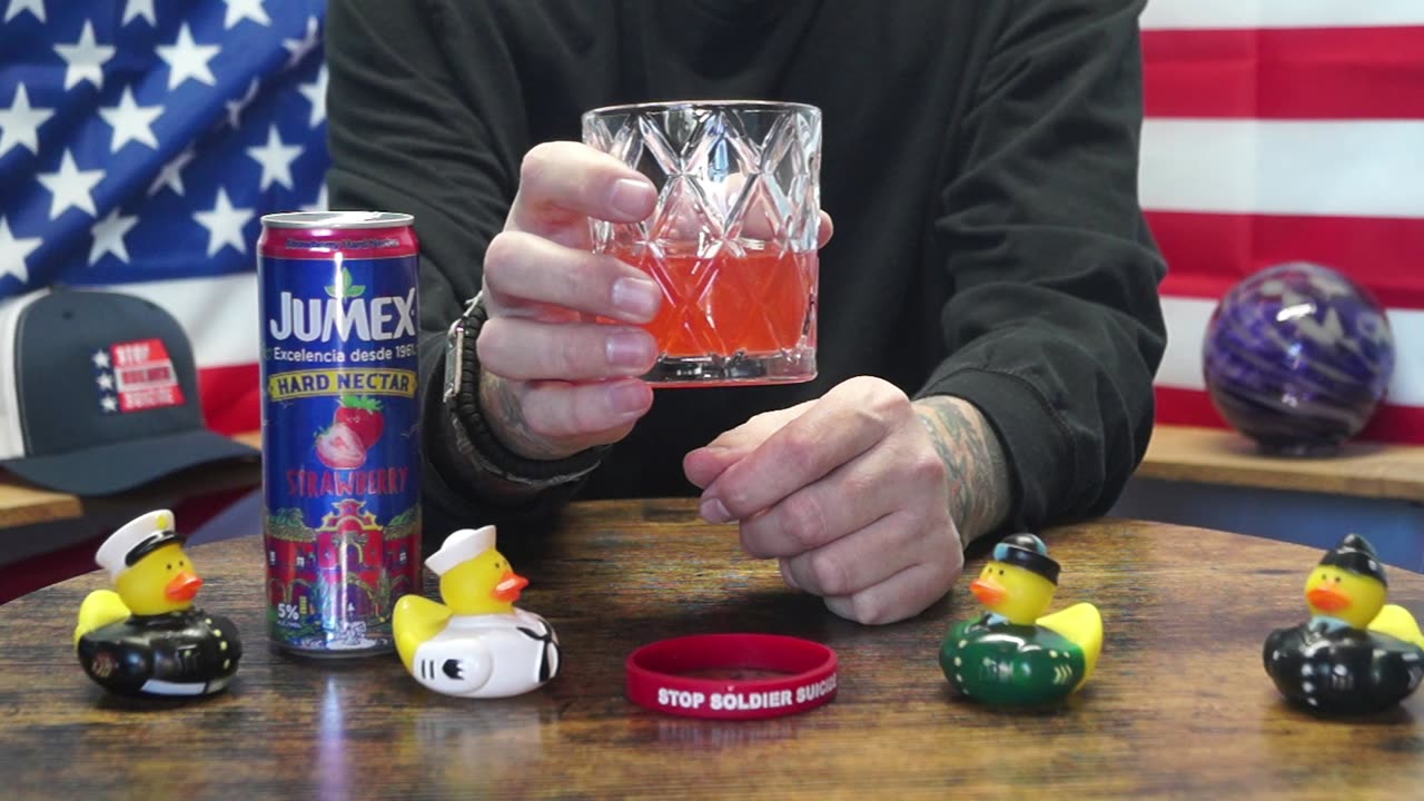 F1C Edward Bowden - Jumex Hard Nectar Strawberry RTD Cocktail Review