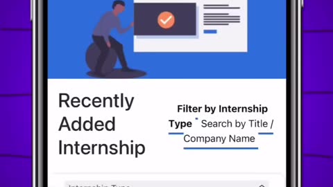 Your INTERNSHIP is waiting