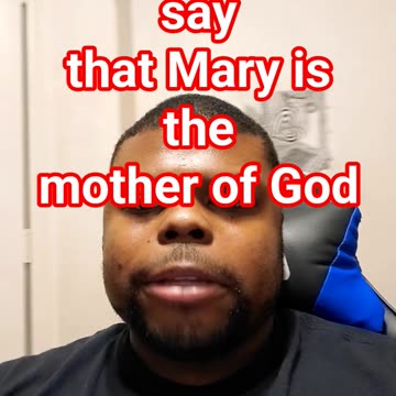 I WILL NEVER SAY MARRY IS THE MOTHER OF GOD