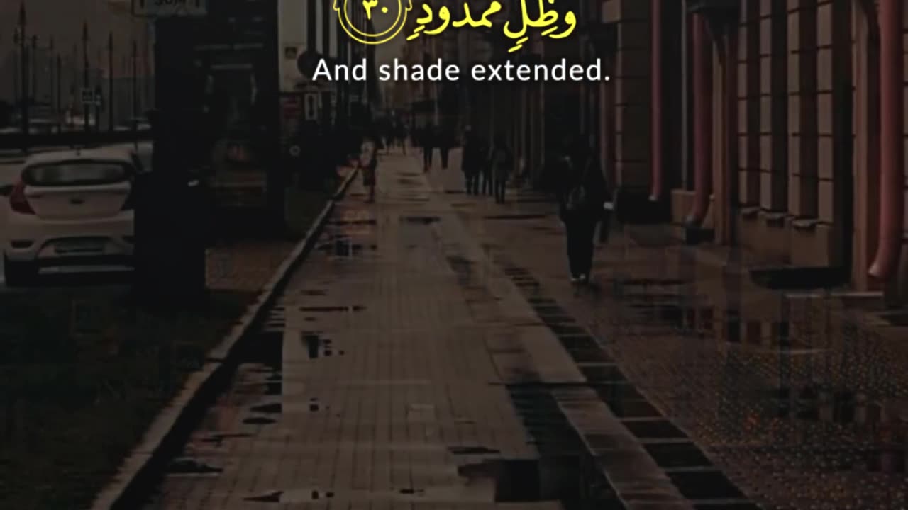Endless Bliss for the Right-Handed 🌴 | Surah Waqia 27–32 | Quranic Vision of Paradise