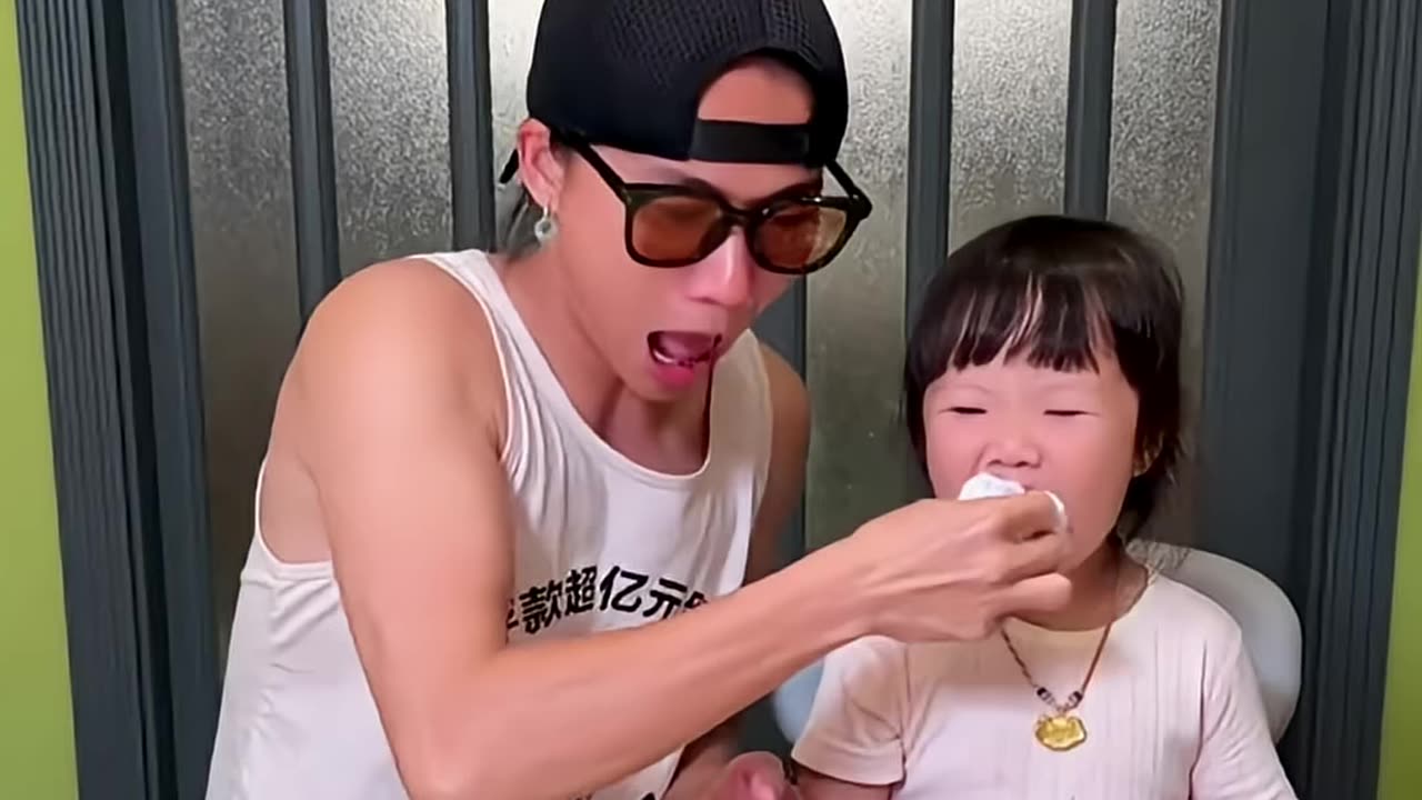 Father and kid funny 😆💕