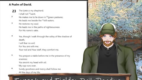 Forest and Fields Daily reading: Psalm 23