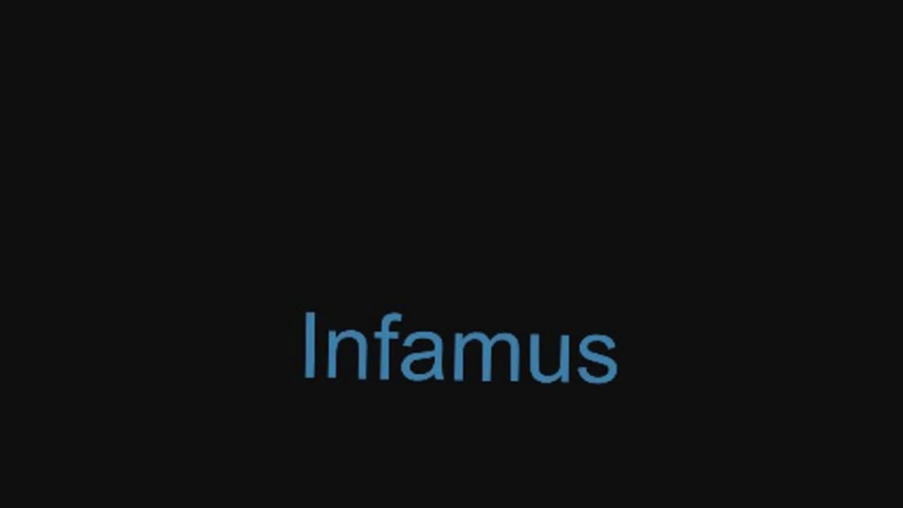INFAMUS [OFFICIAL AUDIO] (RUMBLE EXCLUSIVE)