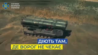 Rare Russian S300B4 Missile Launcher is Destroyed