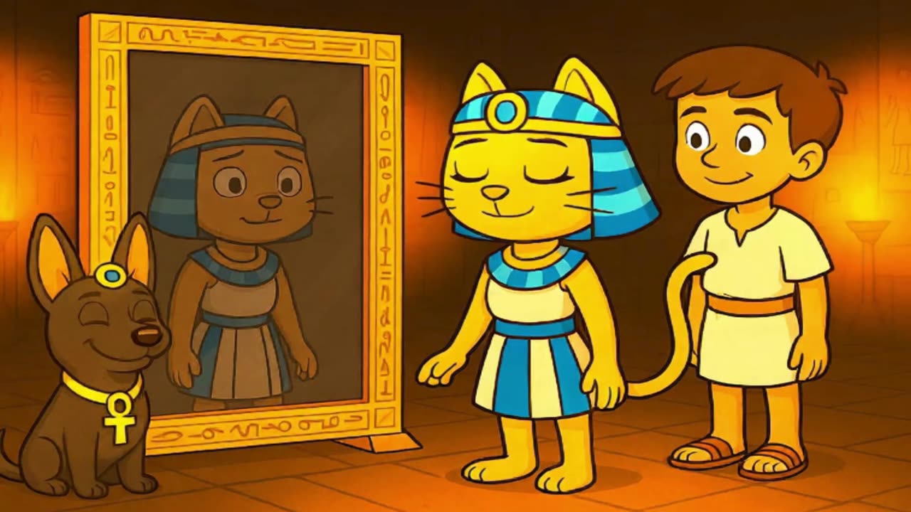 It Wasn't Her Mirror… | Kitty of the Nile S2 E2 | Kid-Friendly Cartoon