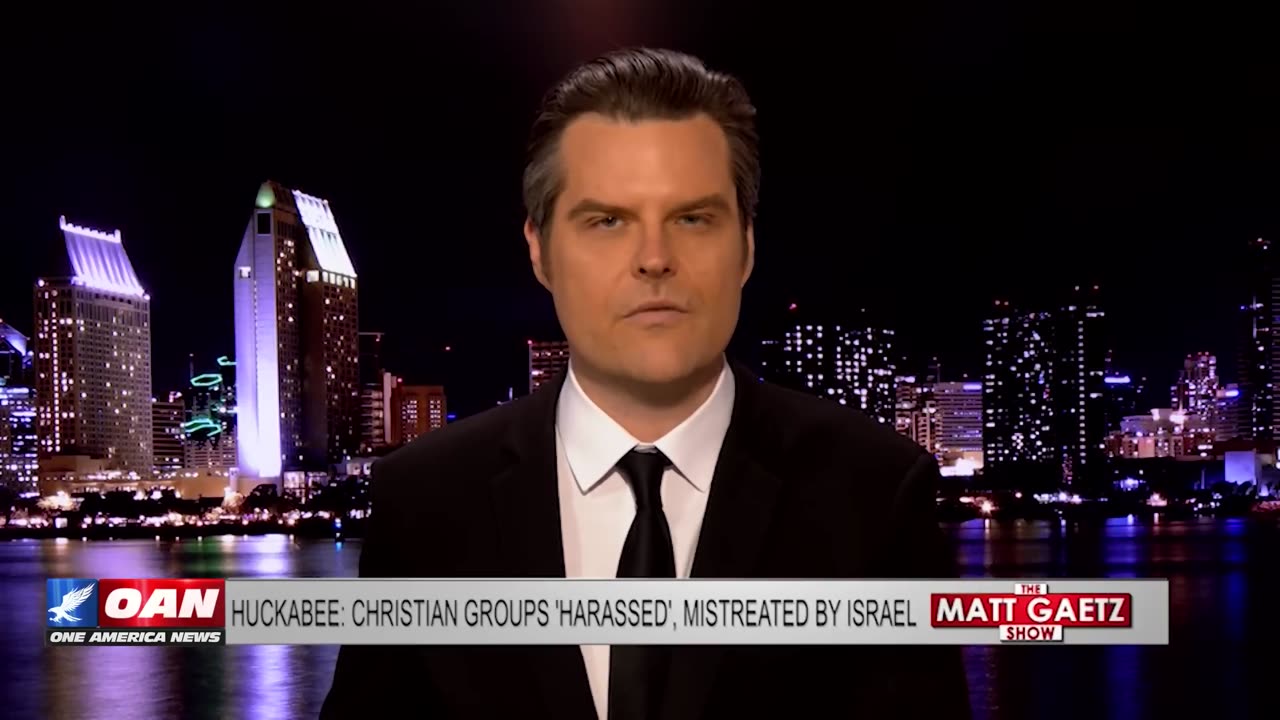 Matt Gaetz: Is Israel Not Safe For Christians❓