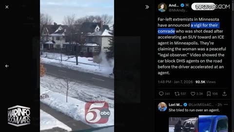 BREAKING: Domestic Terrorist That Was Shot and Killed For Attempting To Run Over Federal Agents Identified As 37-Year-Old Renee Nicole Good, Far-Left Extremists Announce A Vigil For Their Comrade