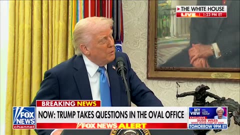 Trump Makes Reporters Burst Out Laughing With Response To Question (VIDEO)