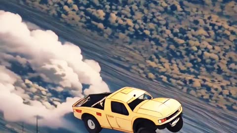 satisfying slowmotion car jump !