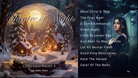 Epic Christmas Rock Music, Full album of Christmas Classics "Christmas Night Vol 3" -feat Gaby Koss