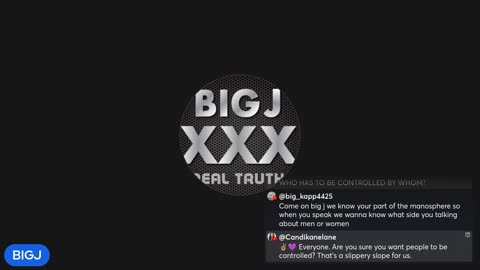 Yes, you need to be "controlled"