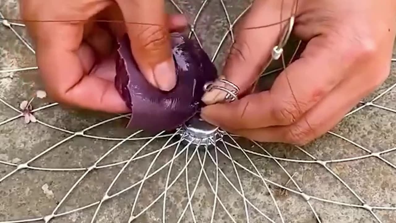 Catching a fish technique