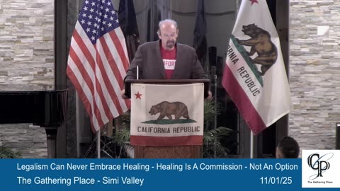 Legalism Can Never Embrace Healing - Healing Is A Commission - Not An Option