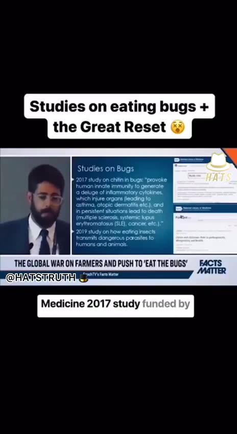 Bill Gates & The WEF have strong ambitions of ensuring you eat bugs?