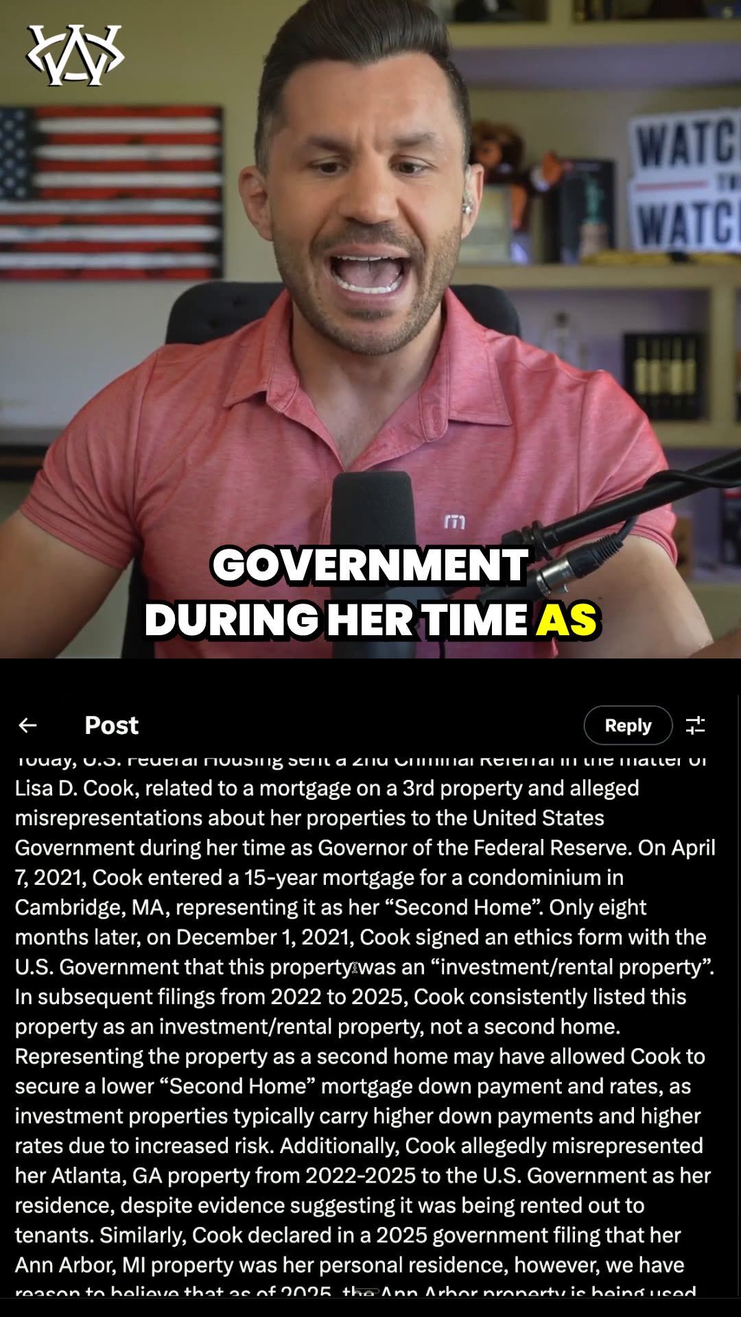 Lisa Cook EXPOSED in Mortgage Fraud Scandal Three Strikes and Out