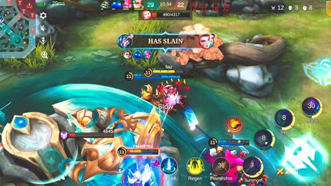 Zhask Gameplay in Mobile Legends | Dominating with Strong Push, Crazy Damage