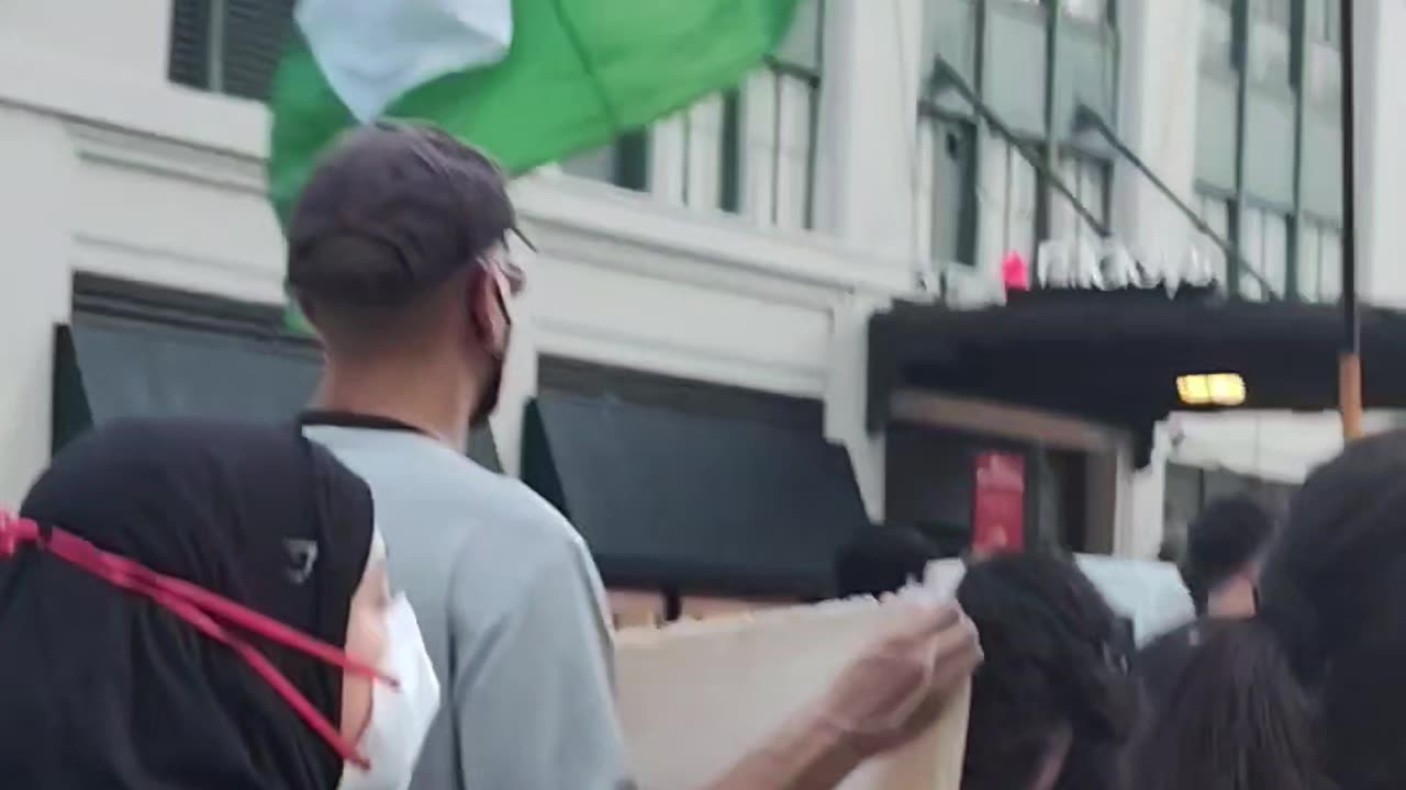 Nueva York: "TODOS LOS OJOS EN GAZA"