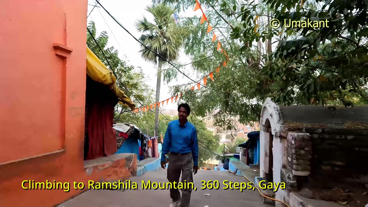 Siddhi Vinayak Mandir श्री सिद्धिविनायक मंदिर रामशिला and Climbing Ramshila