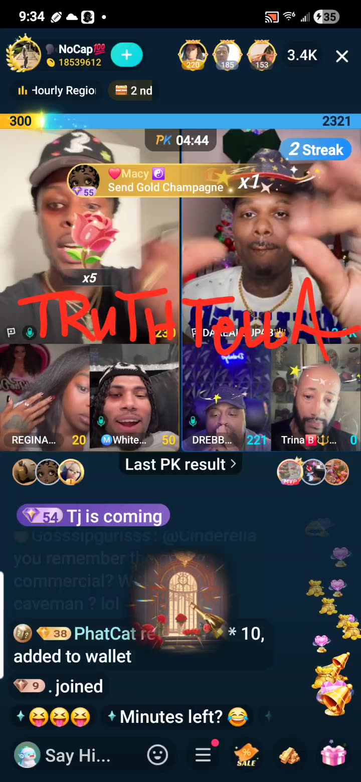 ELIMINATION TEAM PK DREBABY, MAJ, NOCAP, LIYAH, DAREALSUPABIHH, & TRINA B