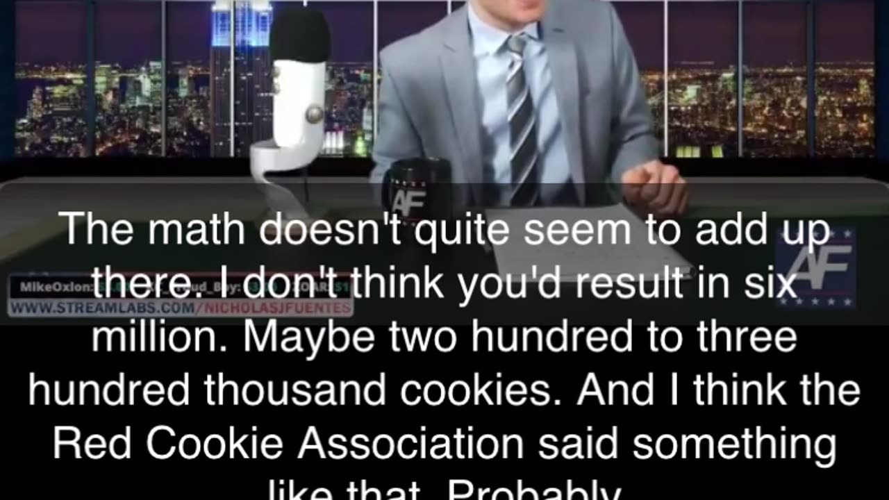 2019 Clip of Good Ol' Boy Nick F. on Feasibility of Baking Large Cookie Batches