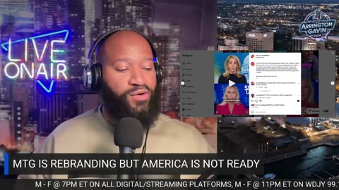 The Arrington Gavin Show "MAJORIE VS TRUMP! THE BATTLE OF MAGA"