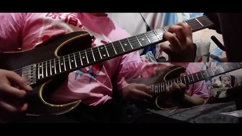 Galactic Merry Go Round You and Me and Her Guitar Cover
