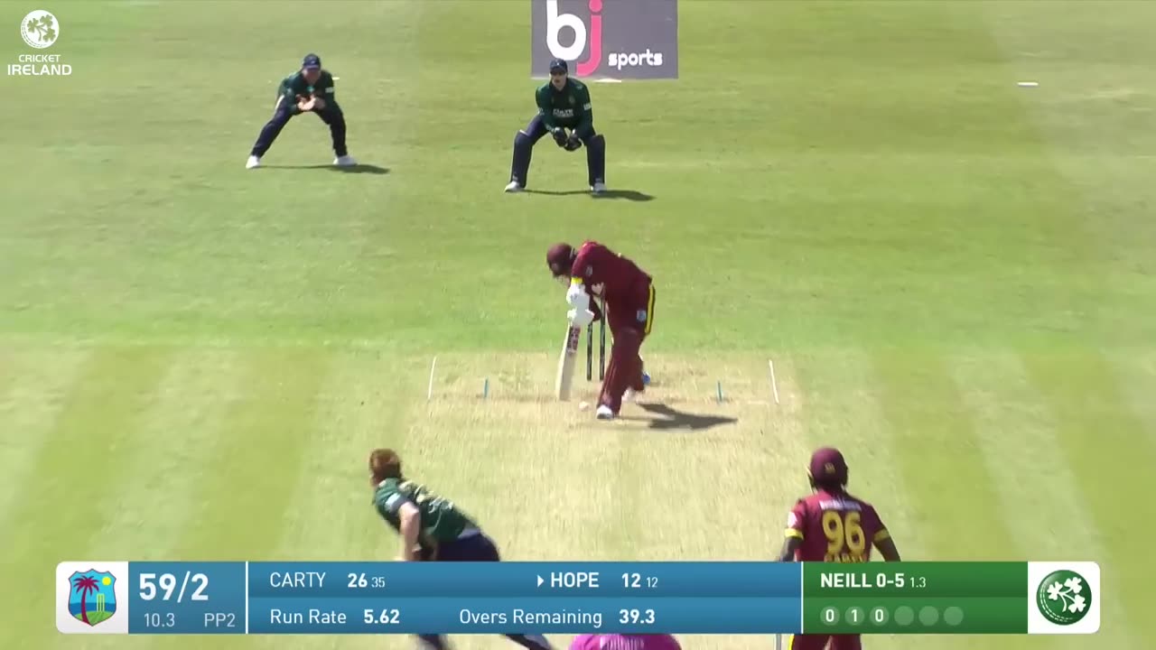 West indies vs Ireland 3rd odi match highlights 2025