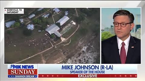 Mike Johnson on Texas floods: "In a moment like this, all we know to do at this moment is pray."