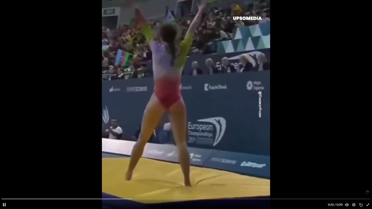 You train for years for that one moment, and BAM she did it. Watch replay