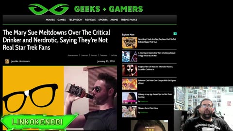 Woke Mob Attacking Nerdrotic And Critical Drinker