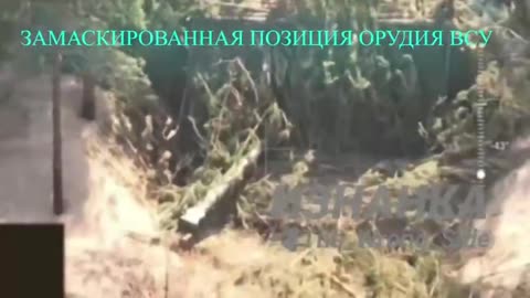 🔥🎯 Ukraine Russia War | Russian Strike Destroys Camouflaged Ukrainian Howitzer Near Podoli | RCF