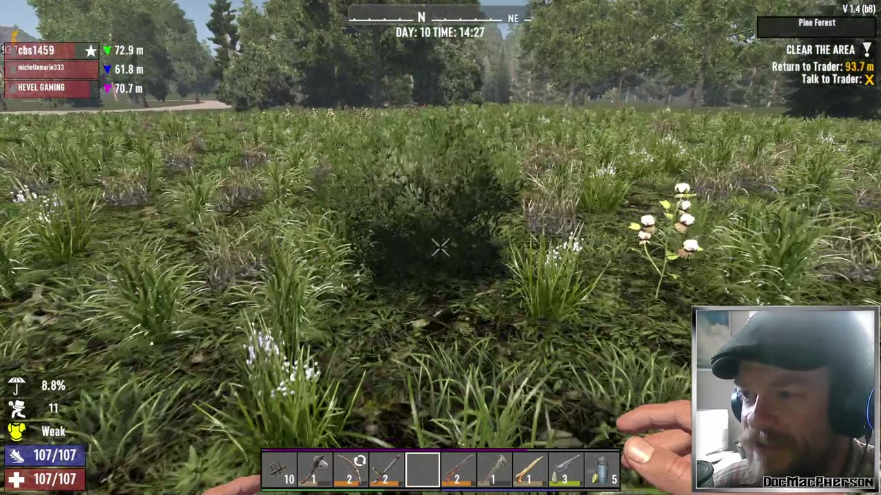 DocMacPherson Has 7 Days to Die - Hard Mode With RUMBLE REBELLION