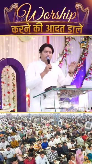 Worship करने की आदत डालें #apostleankuryosephnarula #pastorsoniayosephnarula ⁨‪@AnugrahTV‬