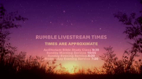 Join us for our livestream for Sunday School, May 25, 2025!