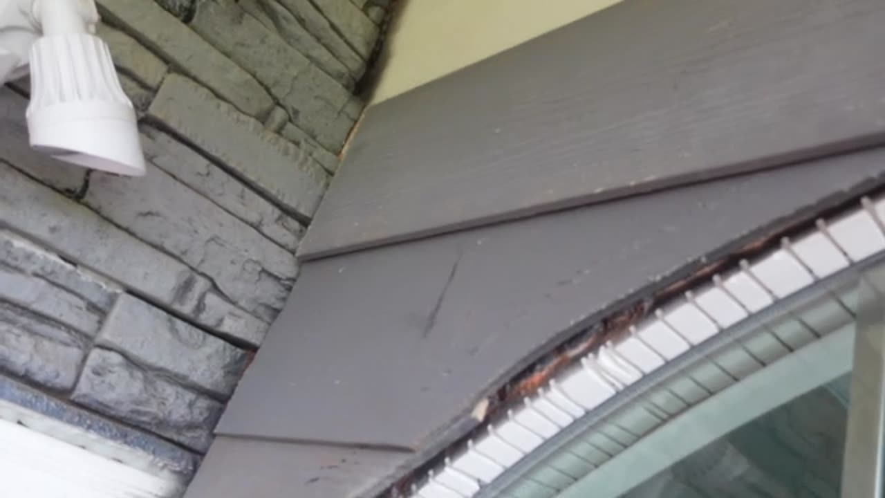 Bathroom Eyebrow Siding Done . What Do You Think?