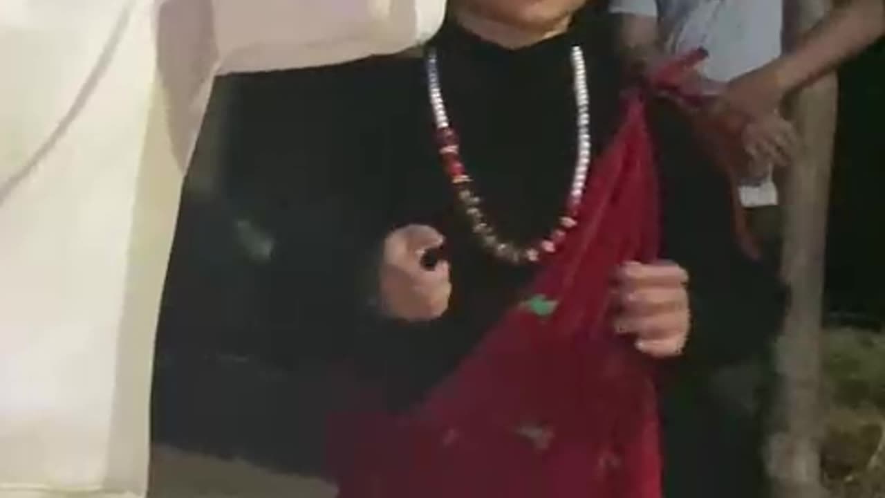 Nepali dance my daughter