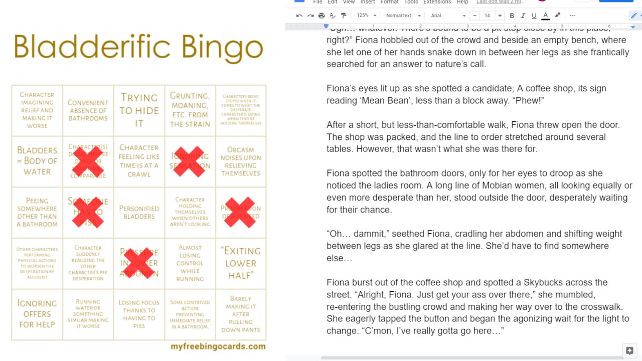 Omorashi Fanfic Reading: Fiona's Frosty Flow