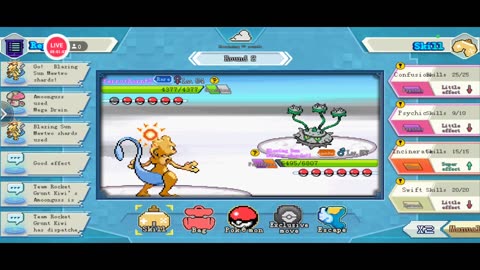 Pokémon teste live streaming