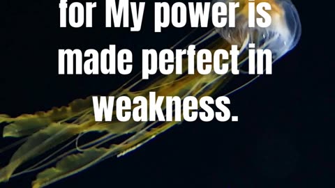 When You Feel Weak… God’s Strength Is Enough 💪 2 Corinthians 129 #BibleShorts #Faith