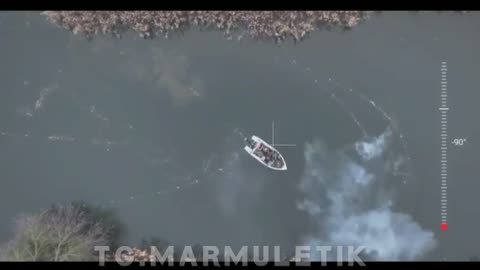 Yesterday the Russians tried to get to the right bank, but our marines destroyed them.