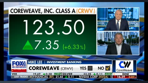 CoreWeave Rocking - Stu's buddy loves Mike Lee