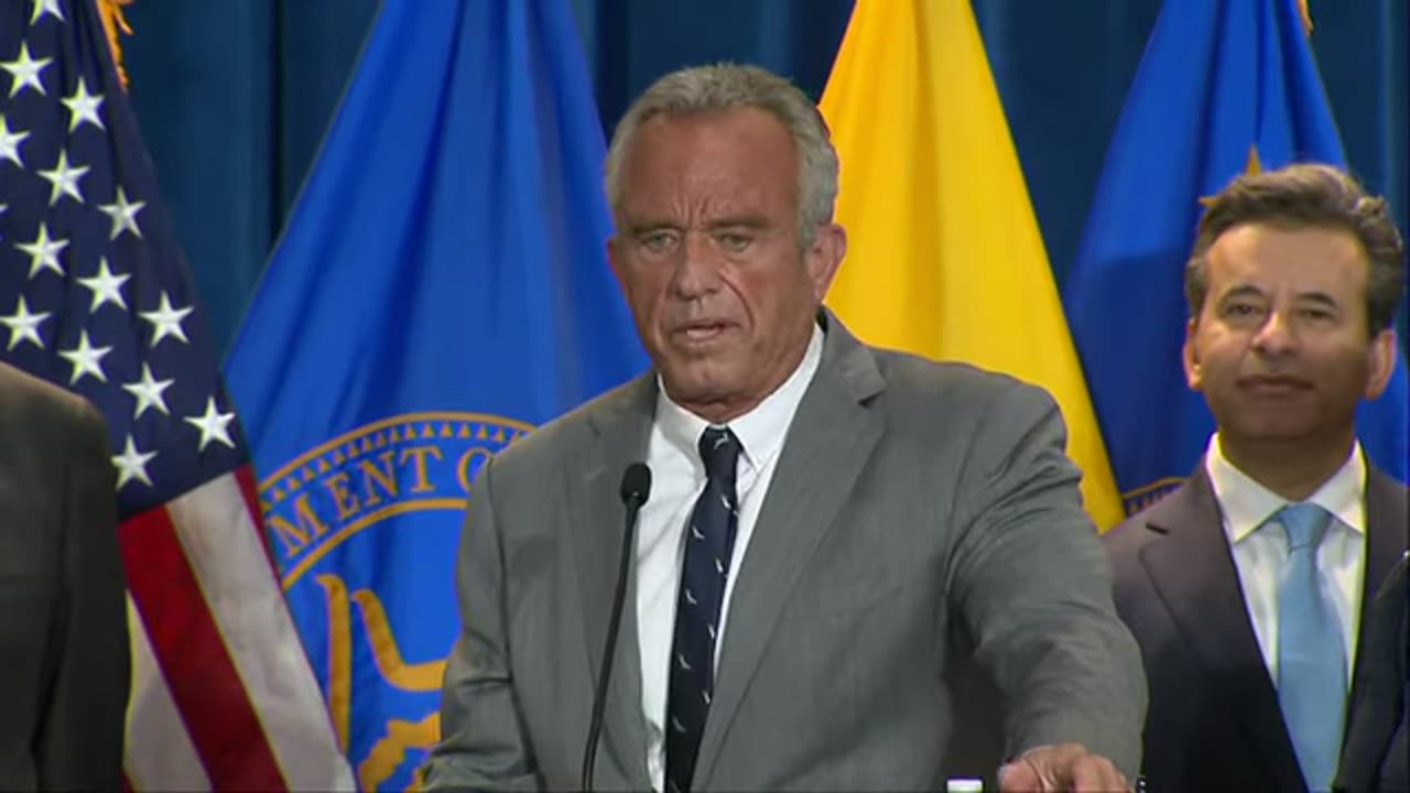 RFK Jr on plans to discontinue petroleum-based synthetic food dyes [Full Speech]