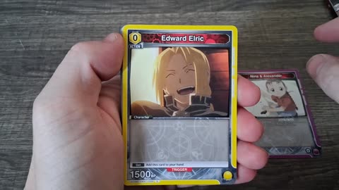 Full Metal Alchemist Union Arena booster