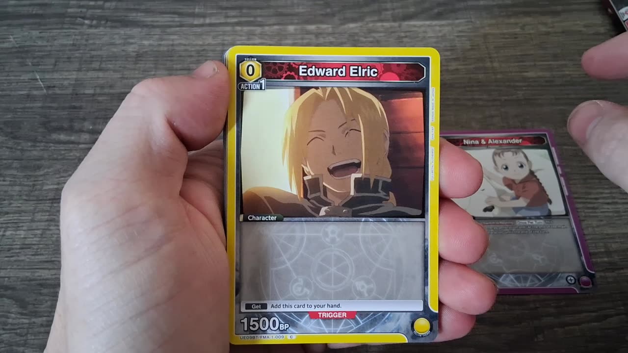 Full Metal Alchemist Union Arena booster