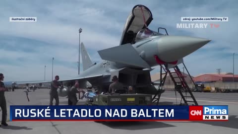 Estonsko vyslalo stíhačky k ruskému letadlu v mezinárodním vzdušném prostoru!