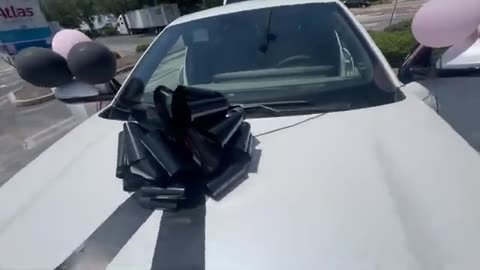 WE SURPRISED MIKAYLA WITH HER FIRST CAR *SHE ALMOST CRIED*