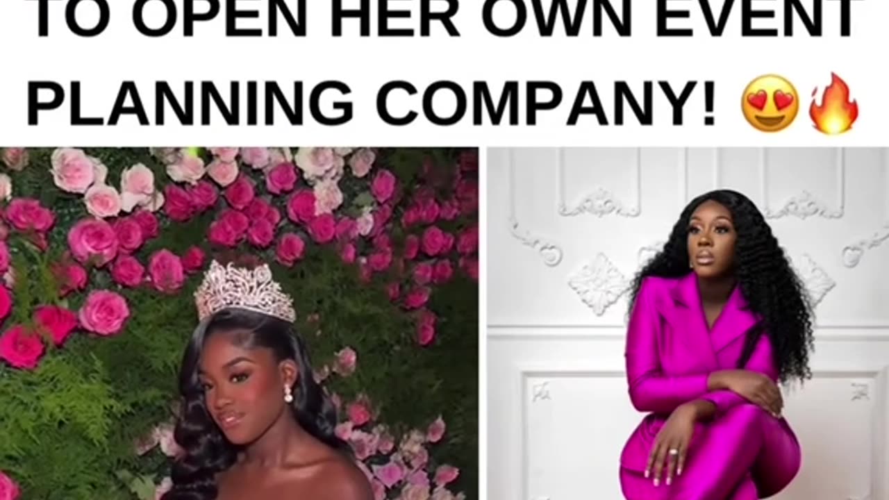 She opened up her own Event Planning Business